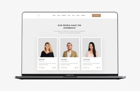 пример работы студии